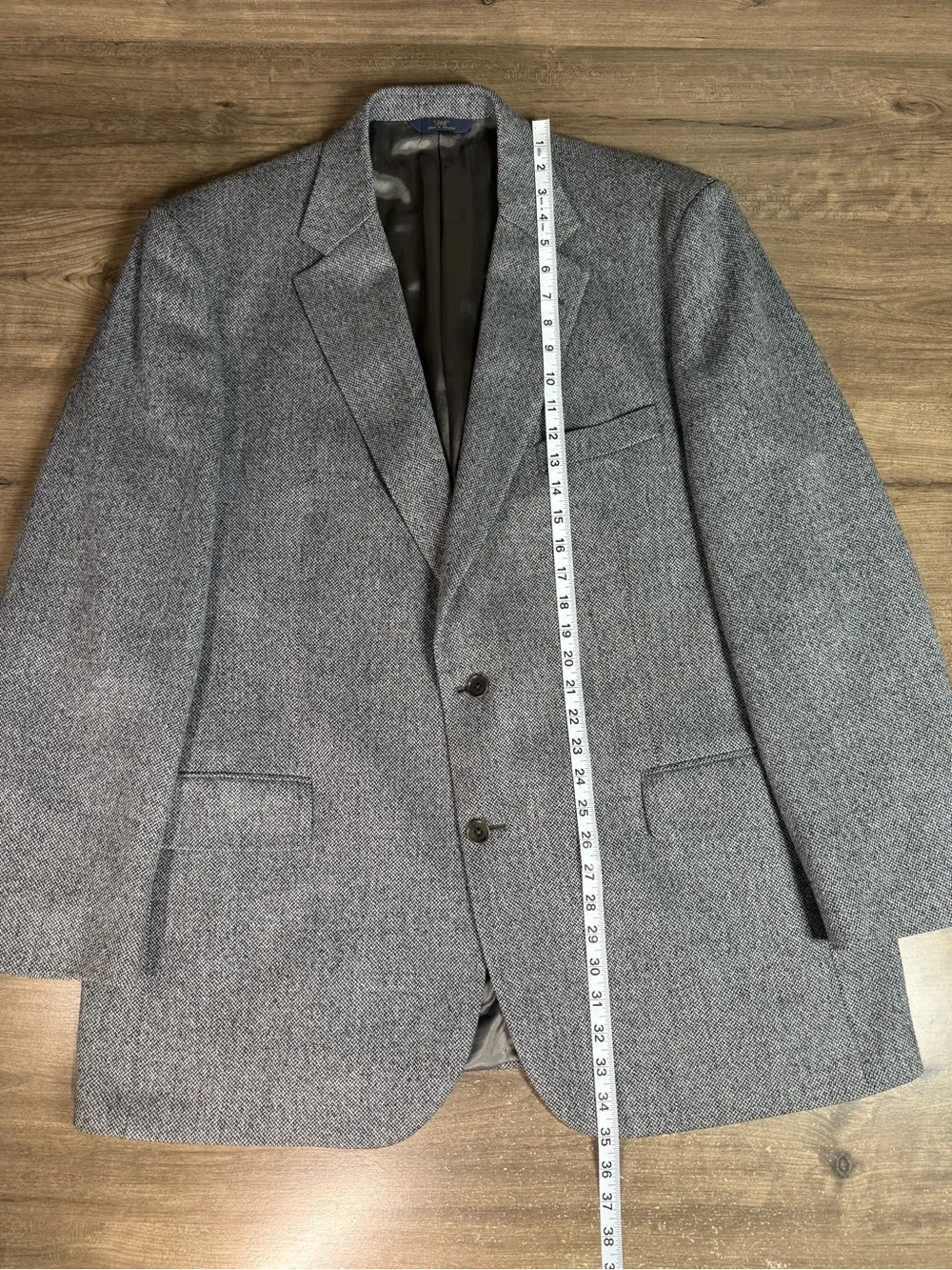 Brooks Brothers 346 Men’s 100% Wool Two Button Big & Tall Sports Coat Blazer 48L